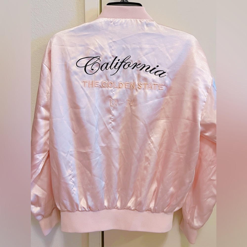 Pink Bomber Jacket